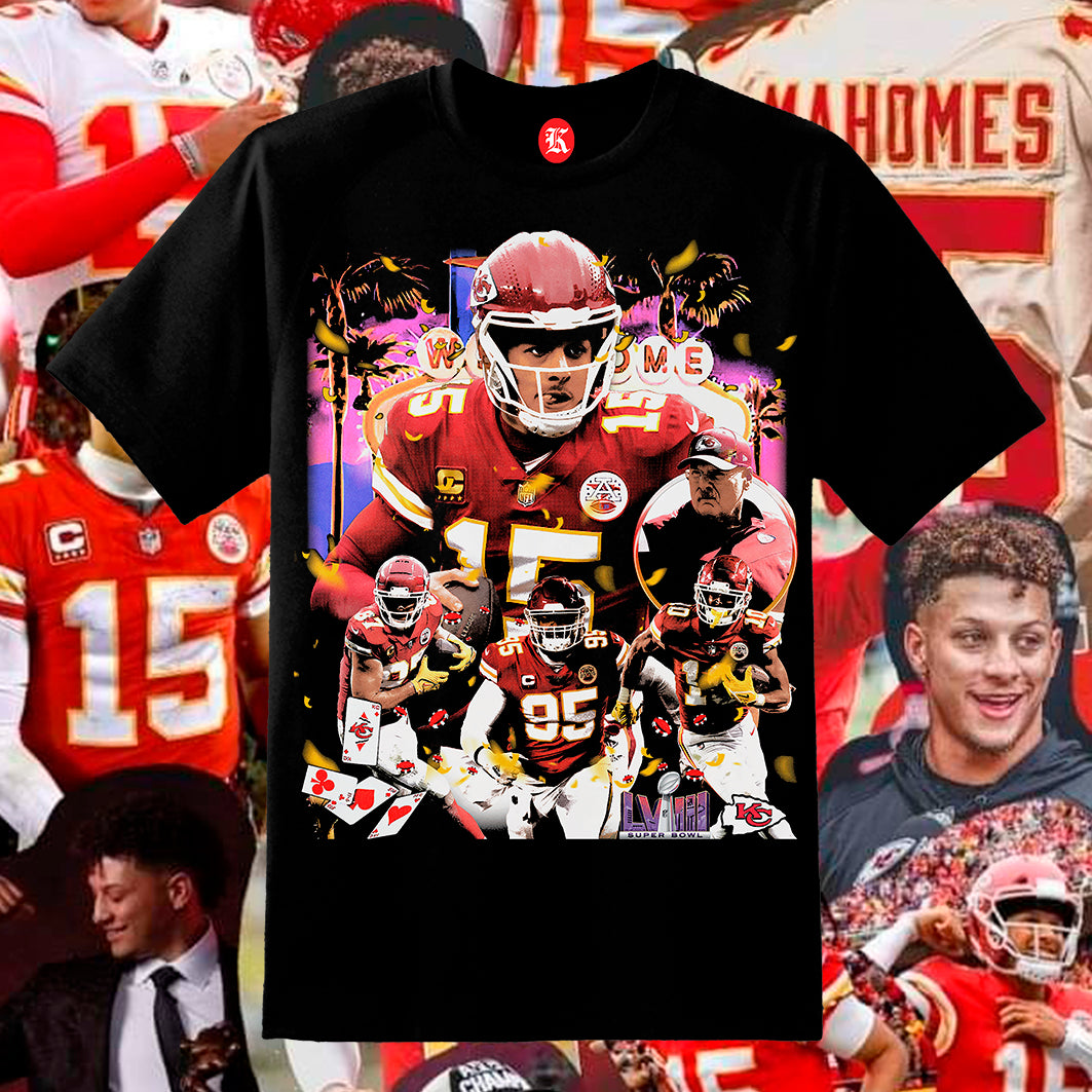 CHIEFS V2 BLACK TEE