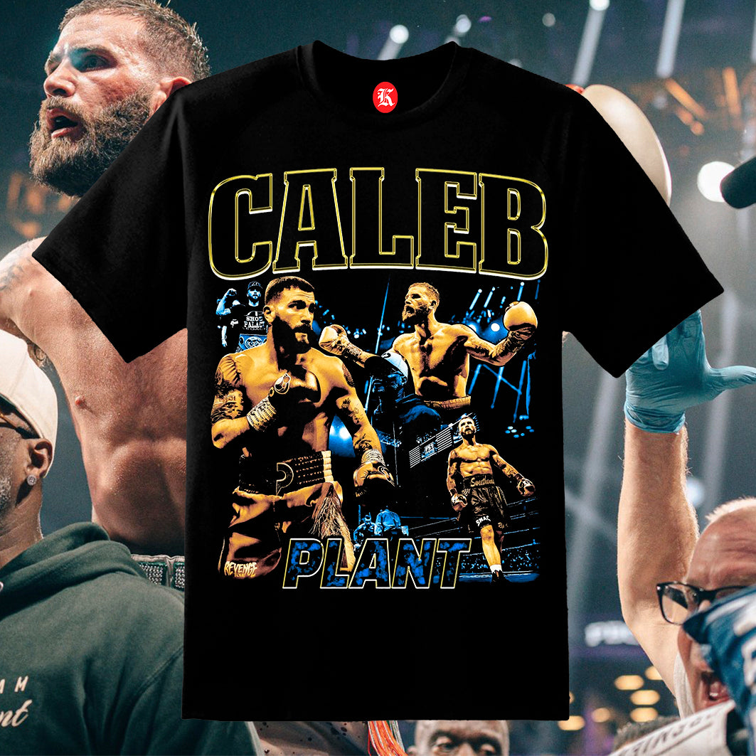 CALEB PLANT BLACK TEE