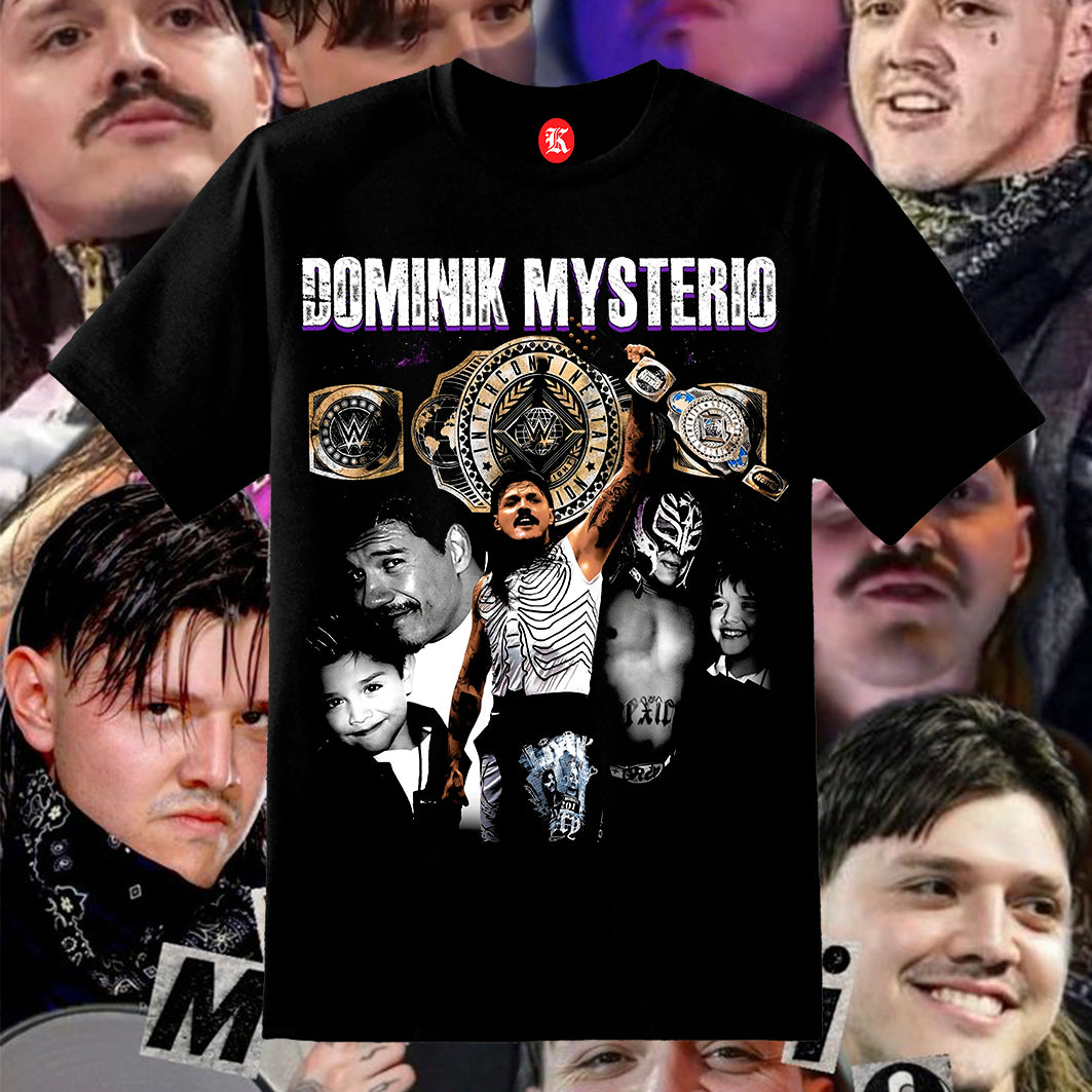 DOMINIK MYSTERIO BLACK TEE