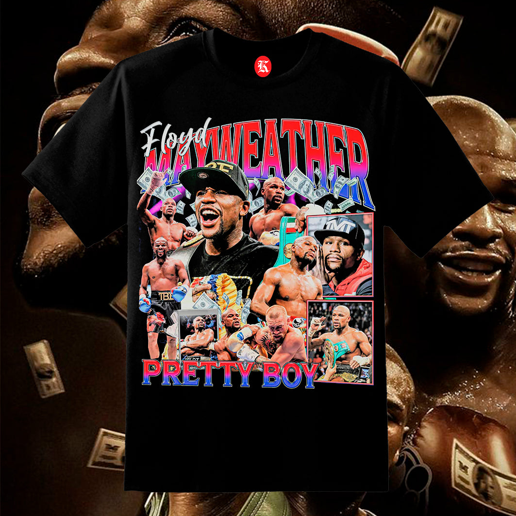 FLOYD MAYWEATHER V2 BLACK TEE