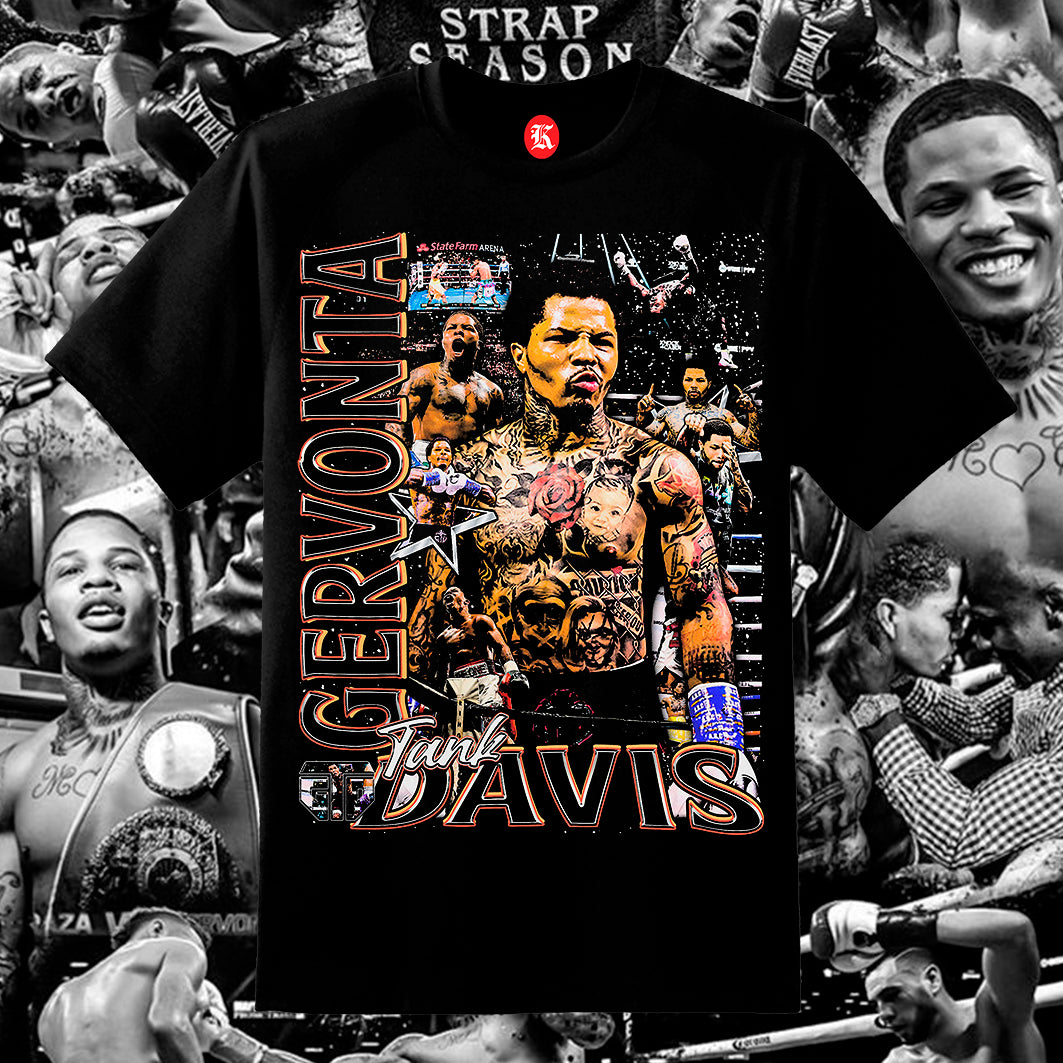 GERVONTA DAVIS V2 BLACK TEE