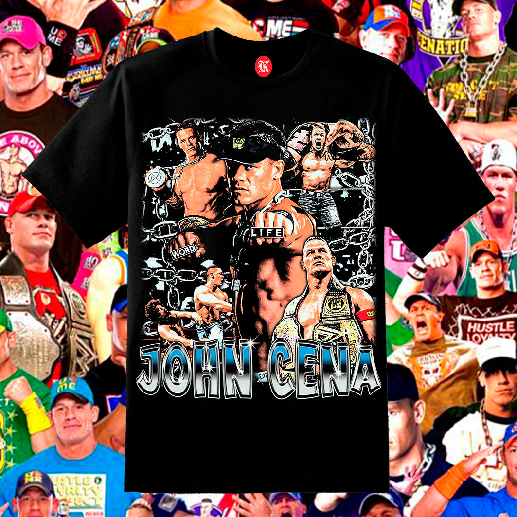 JOHN CENA BLACK TEE