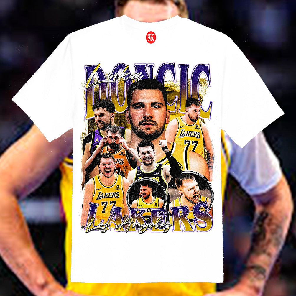 LUKA DONCIC WHITE TEE