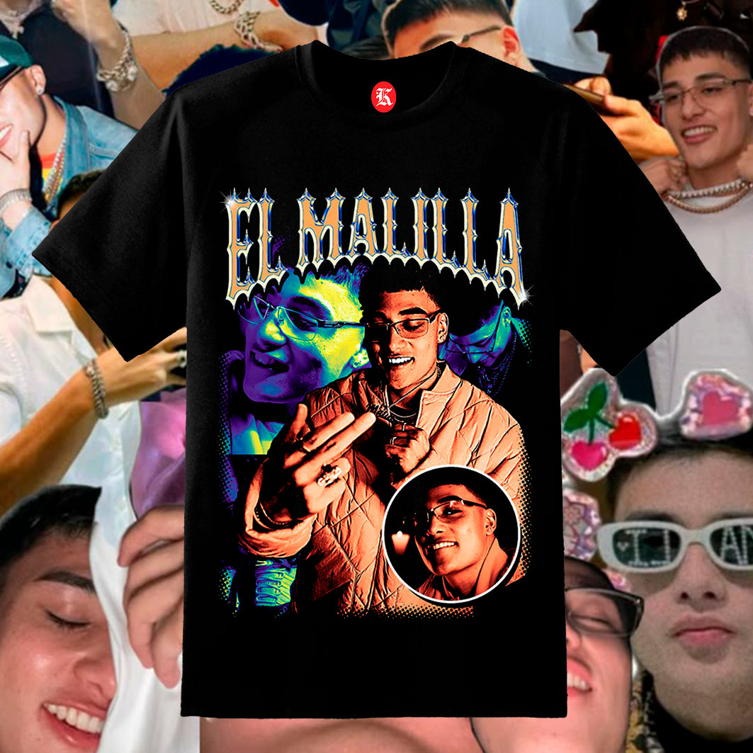 EL MALILLA BLACK TEE