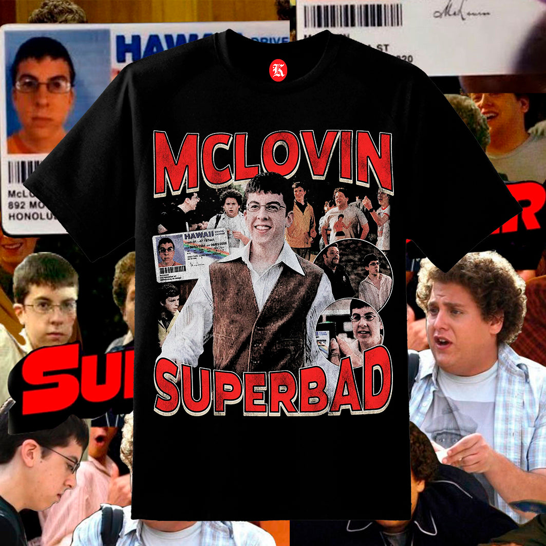 MCLOVIN BLACK TEE