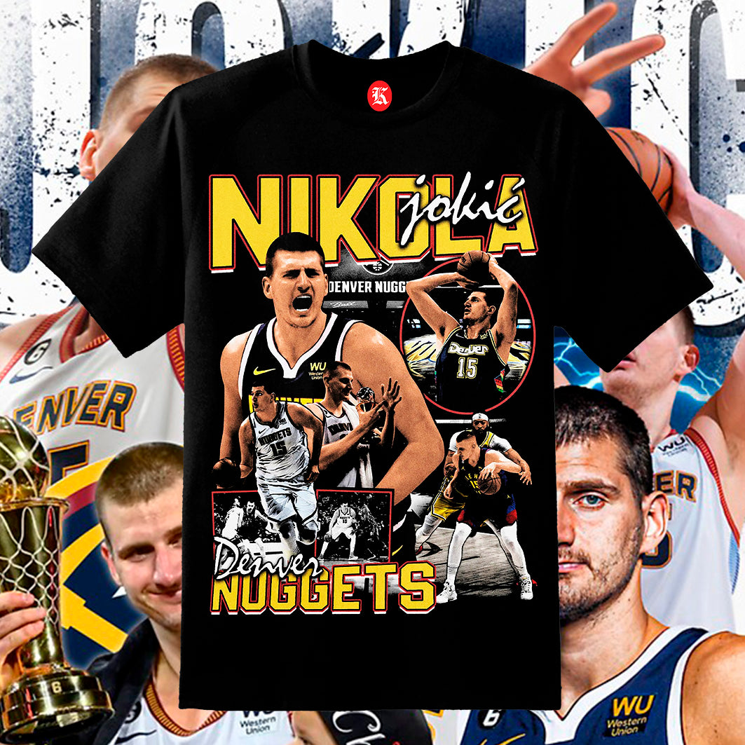 NIKOLA JOKIC BLACK TEE
