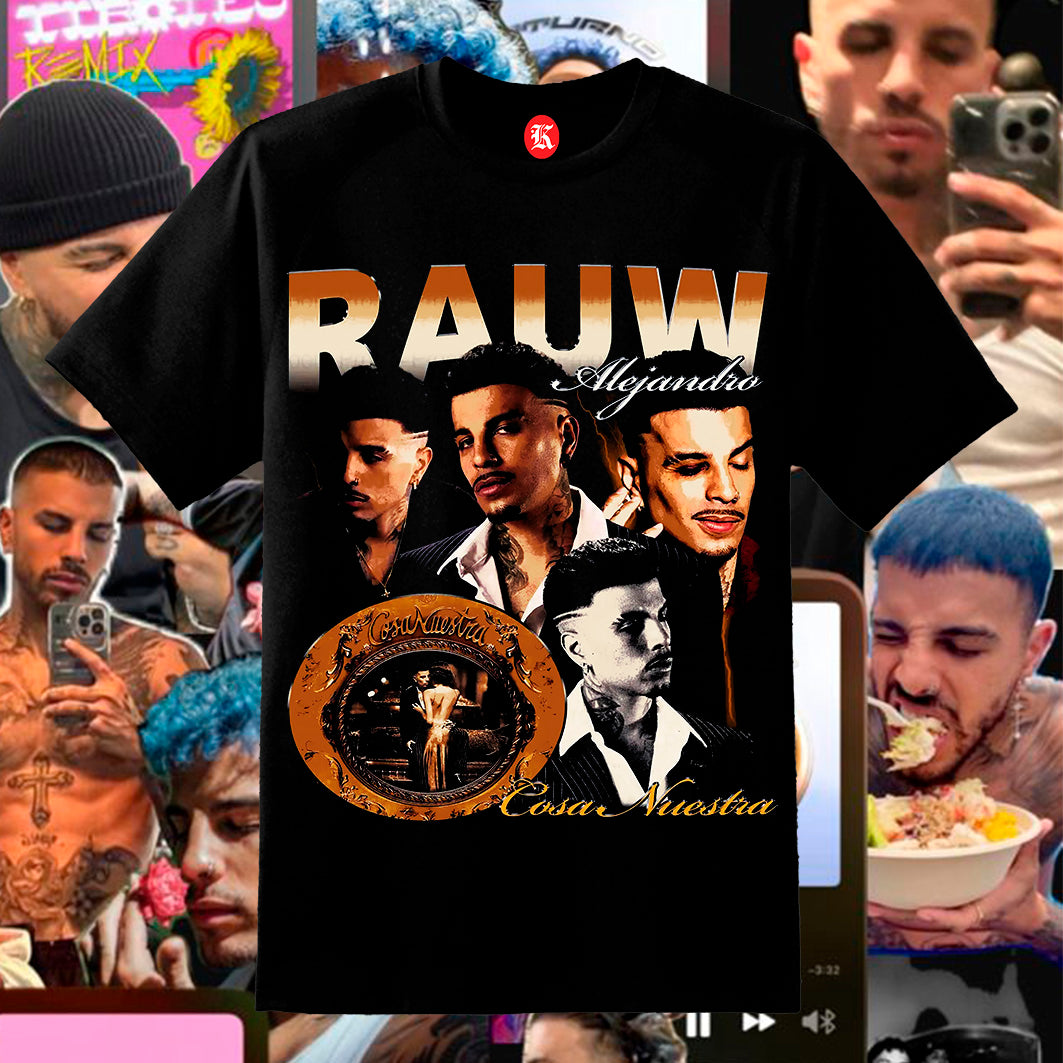 RAUW ALEJANDRO V4 BLACK TEE