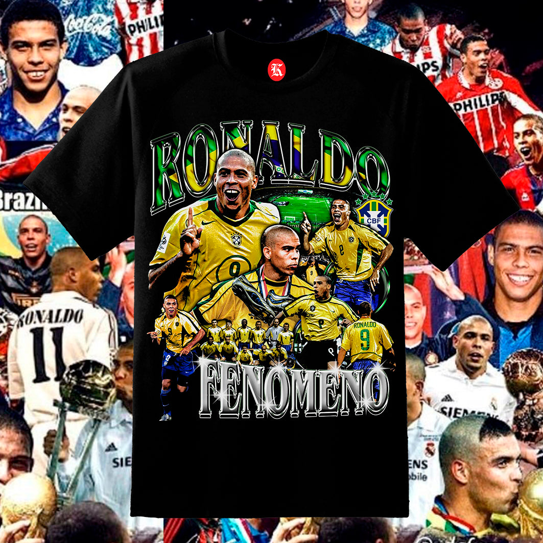 RONALDO NAZARIO BLACK TEE