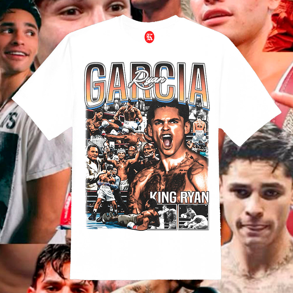 RYAN GARCIA WHITE TEE