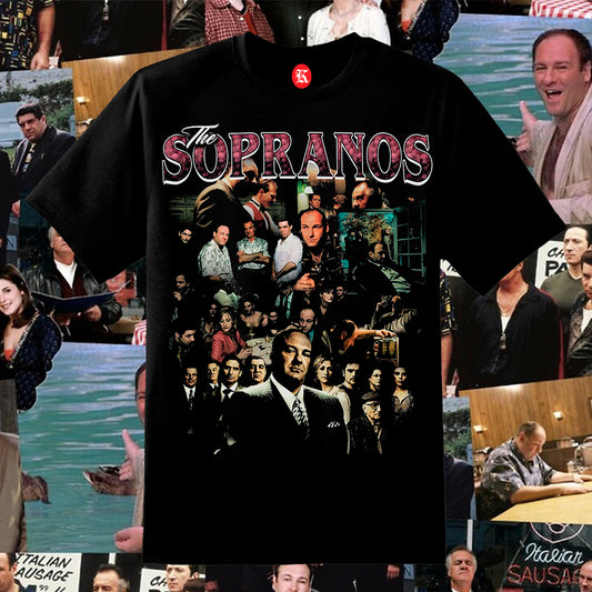 SOPRANOS BLACK TEE