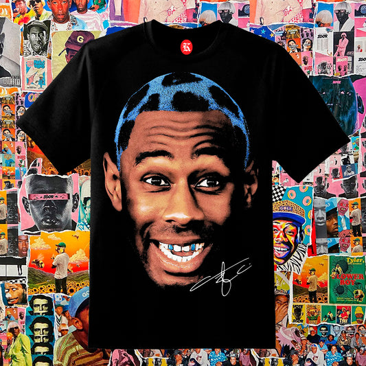 TYLER THE CREATOR FACE BLACK TEE