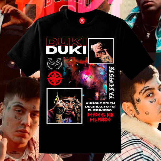 DUKI V4 BLACK TEE