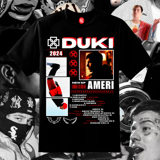 DUKI V3 BLACK TEE