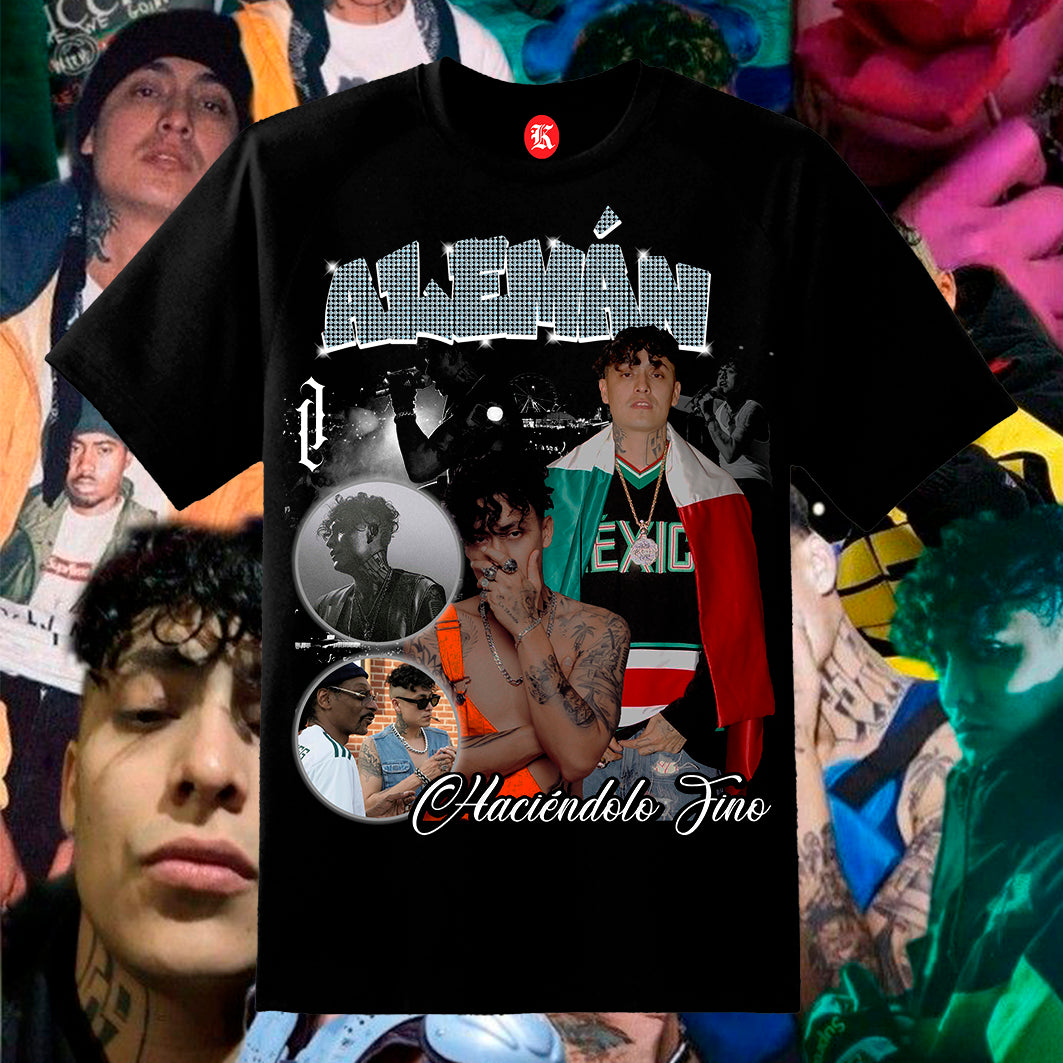 ALEMAN BLACK TEE