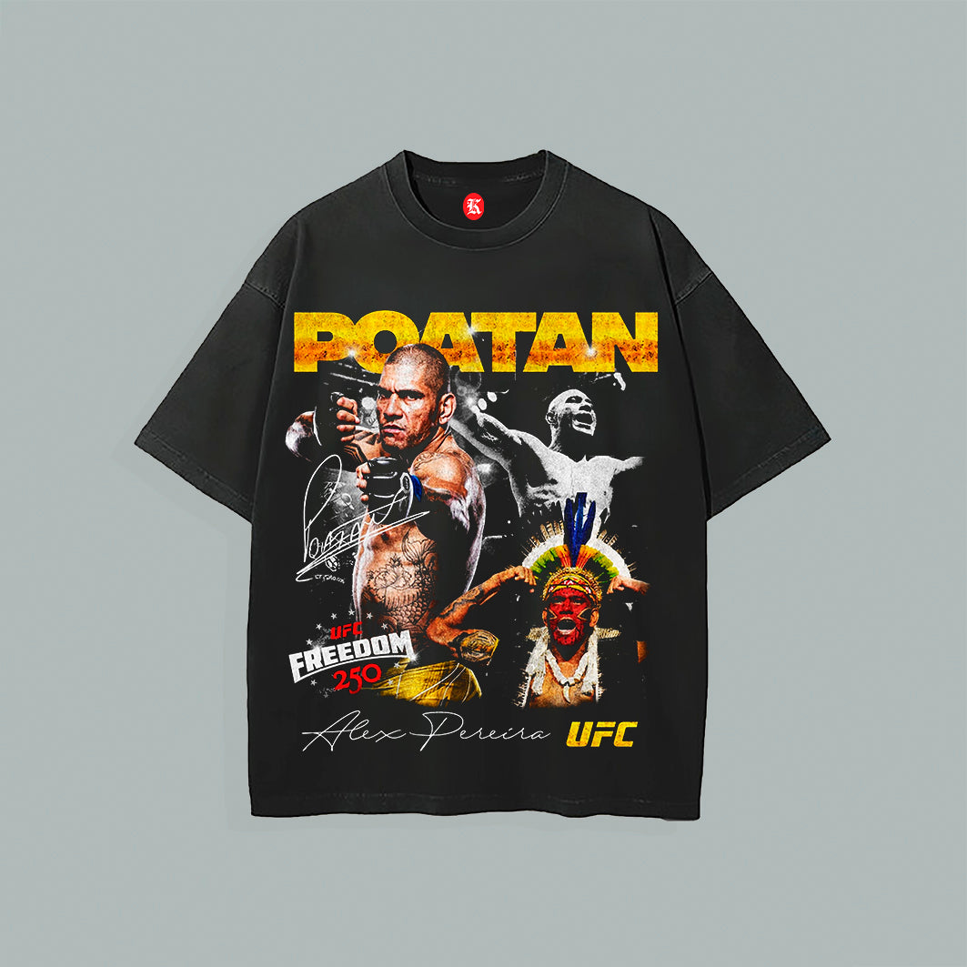 ALEX PEREIRA V2 BLACK TEE
