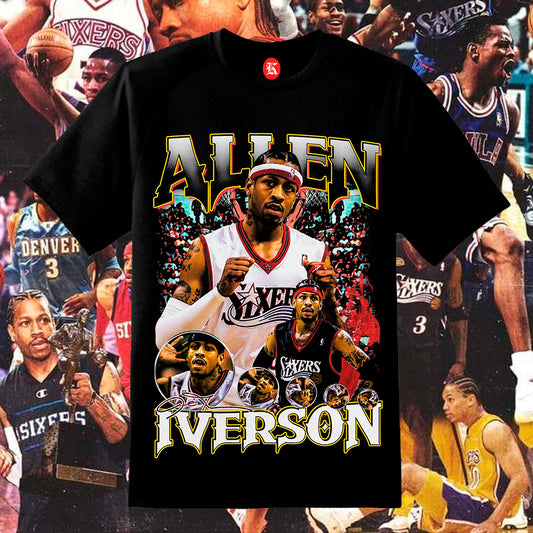 ALLEN IVERSON BLACK TEE