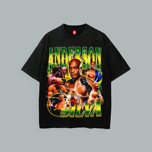 ANDERSON SILVA BLACK TEE