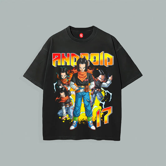 DBZ: ANDROIDE 17 BLACK TEE