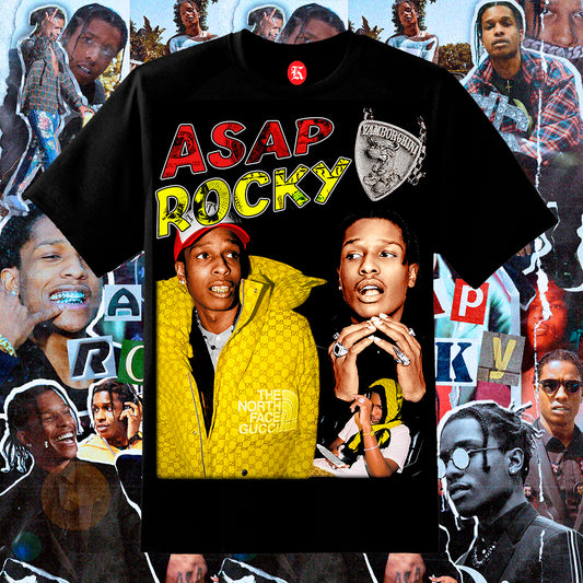 ASAP ROCKY BLACK TEE