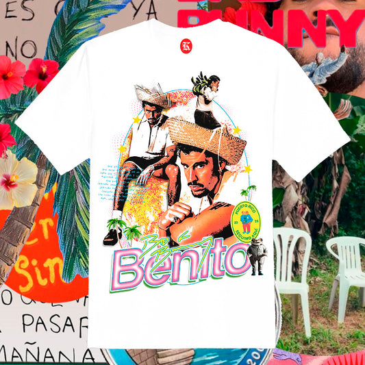 BAD BUNNY DTMF WHITE TEE V2