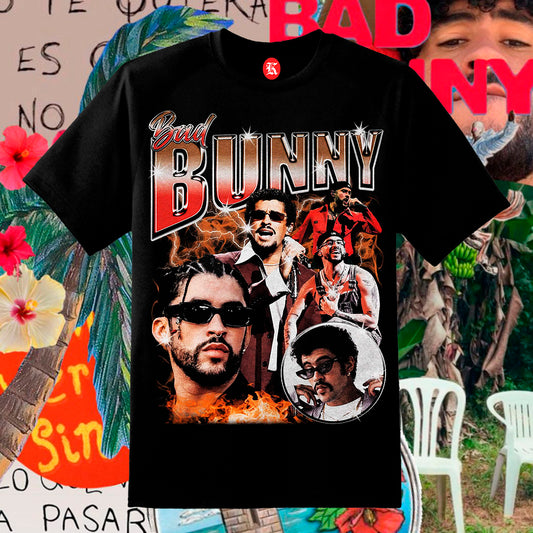 BAD BUNNY DTMF BLACK TEE V3