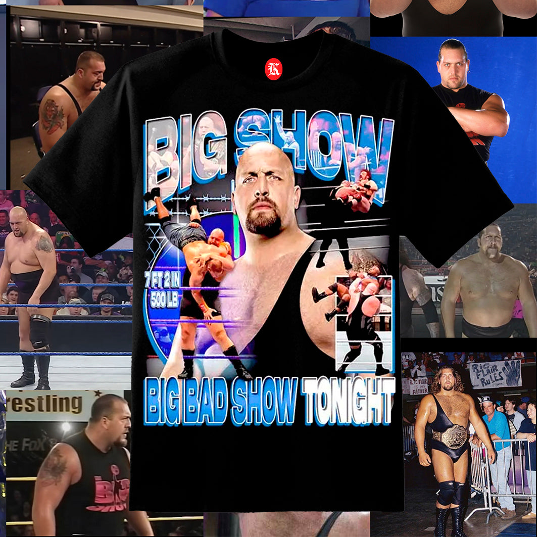 BIG SHOW BLACK TEE