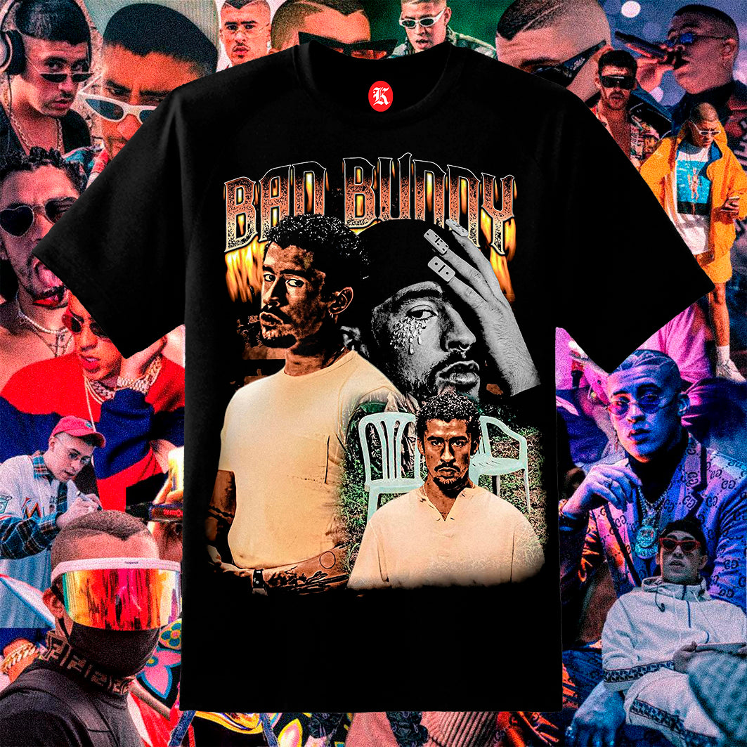 BAD BUNNY DTMF BLACK TEE
