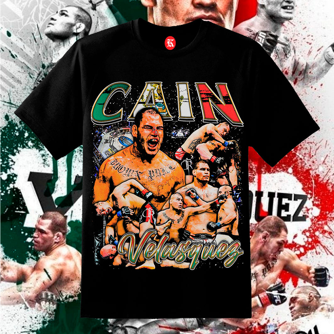 CAIN VELAZQUEZ BLACK TEE