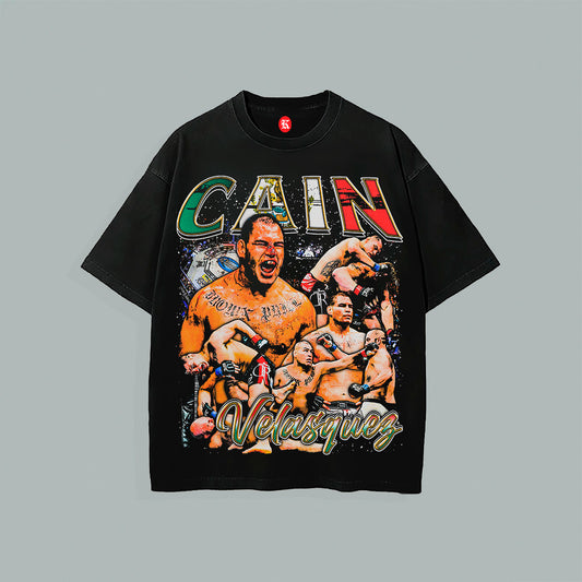 CAIN VELAZQUEZ BLACK TEE