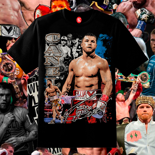 CANELO ALVAREZ V2 BLACK TEE