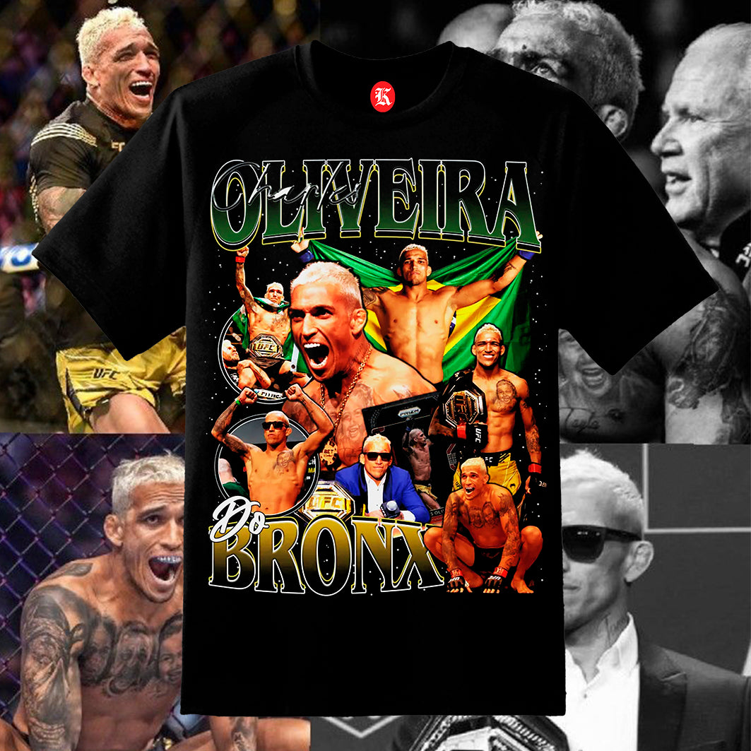 CHARLES OLIVEIRA BLACK TEE