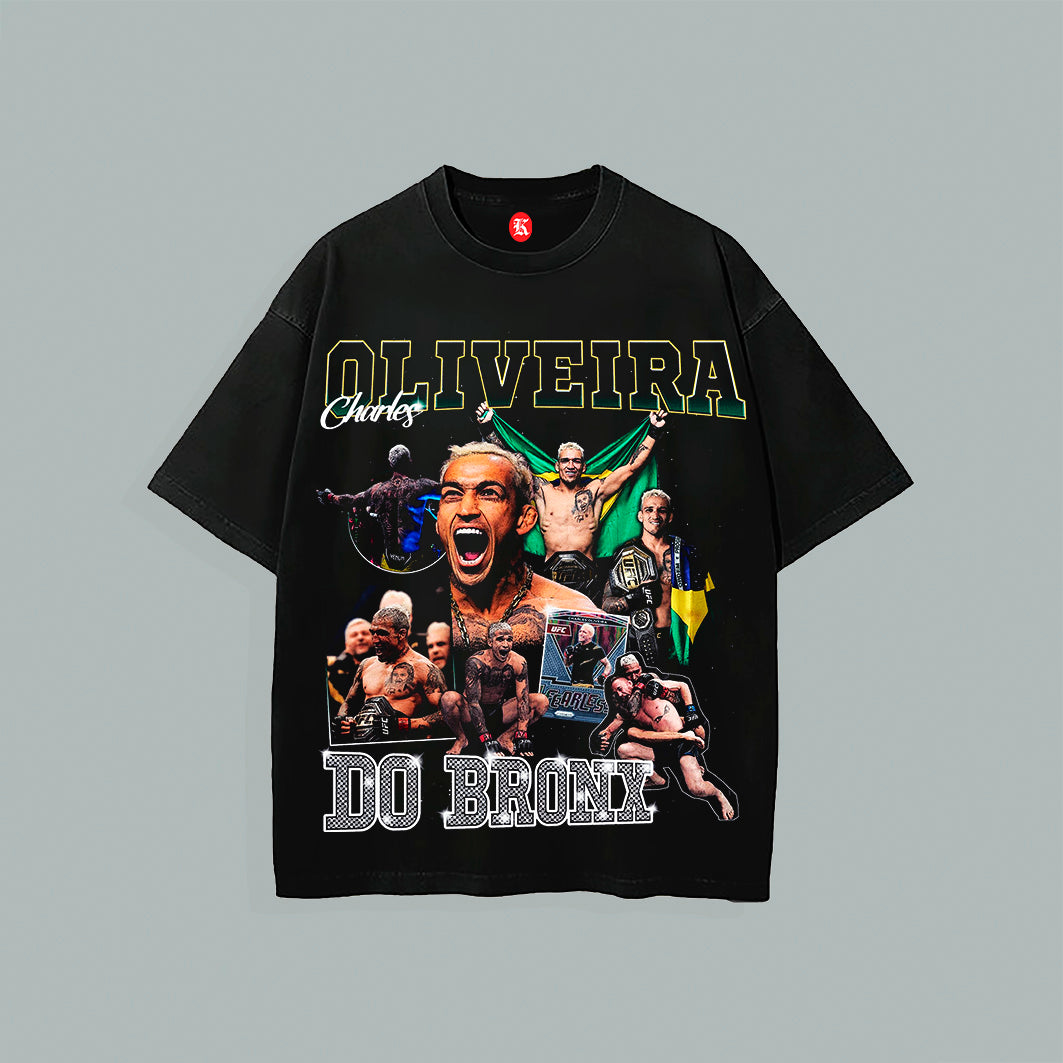 CHARLES OLIVEIRA V2 BLACK TEE