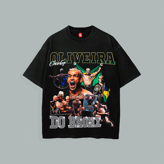 CHARLES OLIVEIRA V2 BLACK TEE