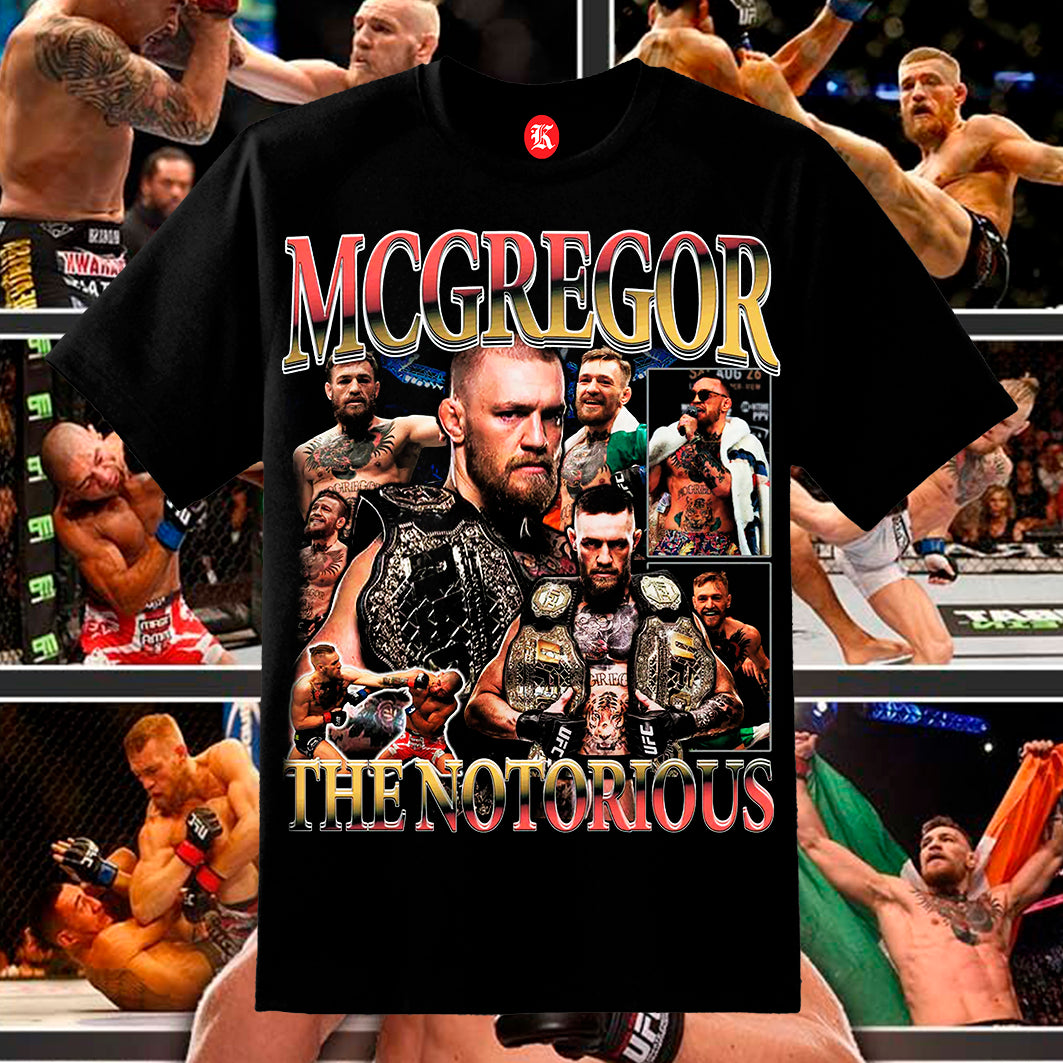 CONNOR MCGREGOR BLACK TEE