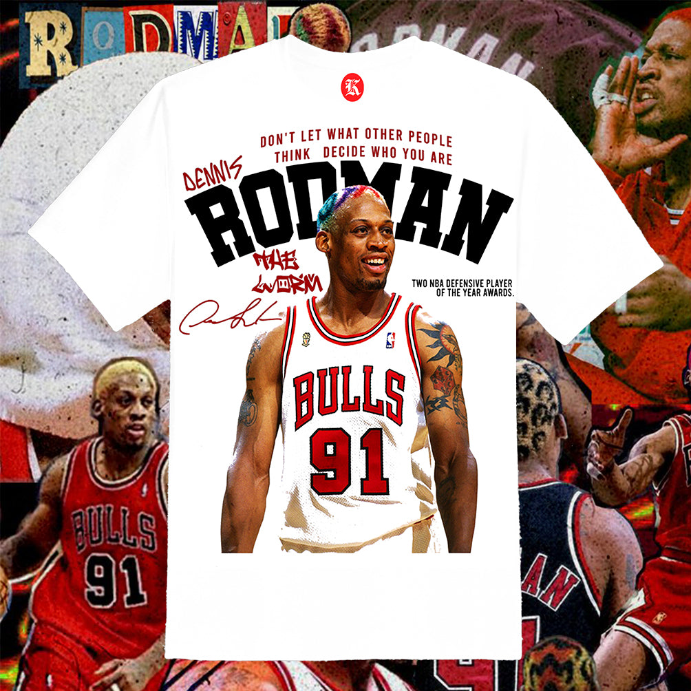 DENNIS RODMAN WHITE TEE