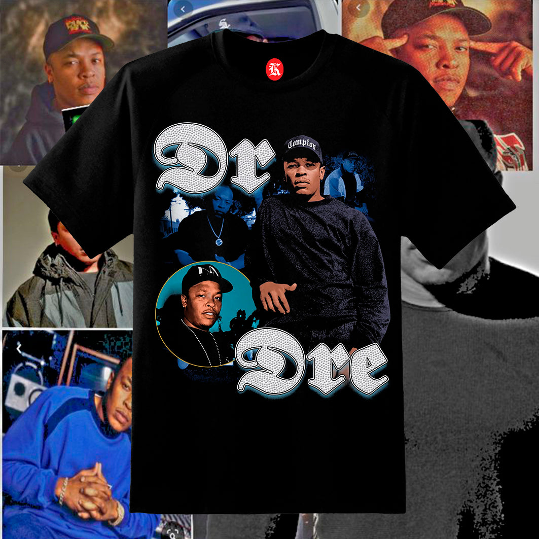 DR DRE BLACK TEE