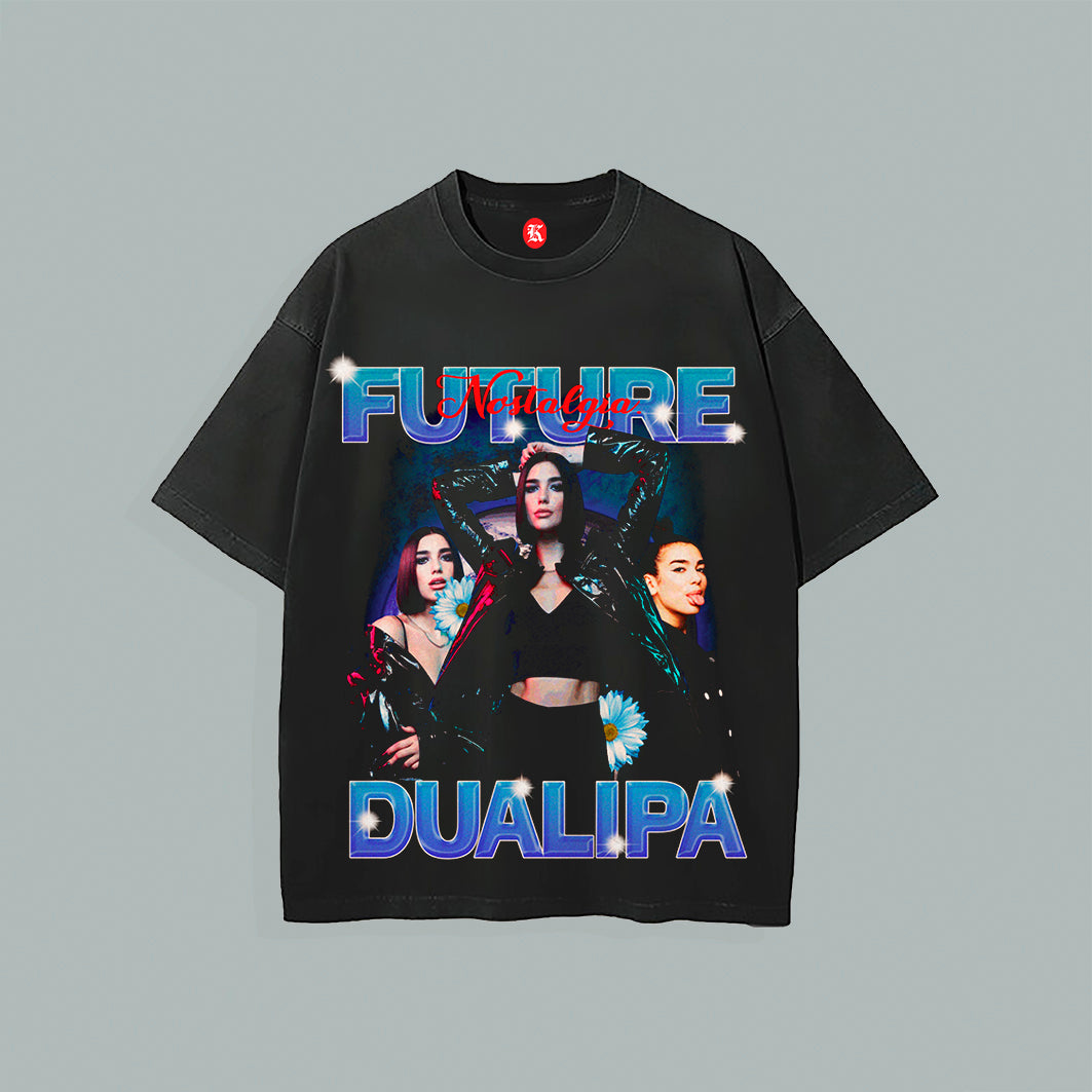 DUA LIPA BLACK TEE