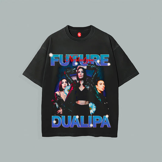 DUA LIPA BLACK TEE