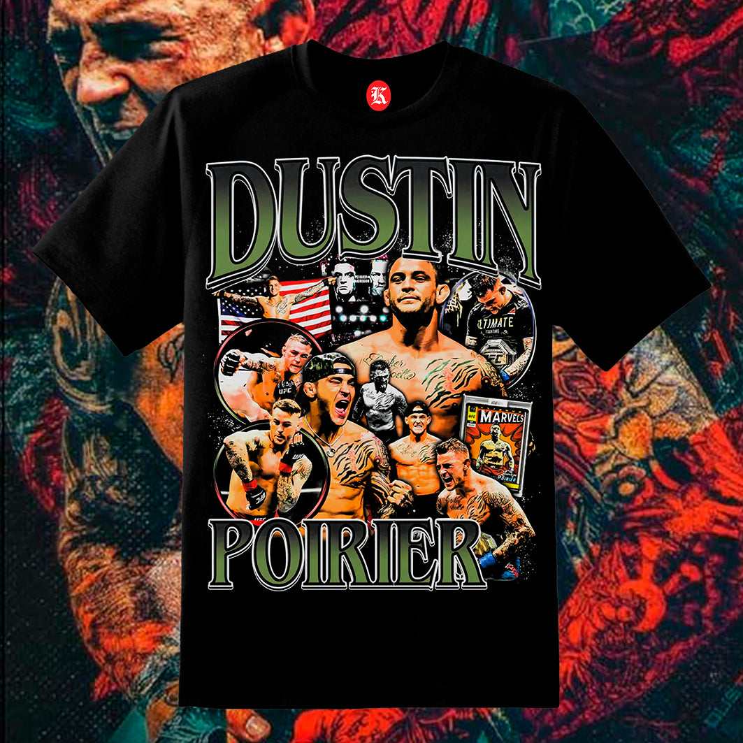 DUSTIN POIRIER BLACK TEE