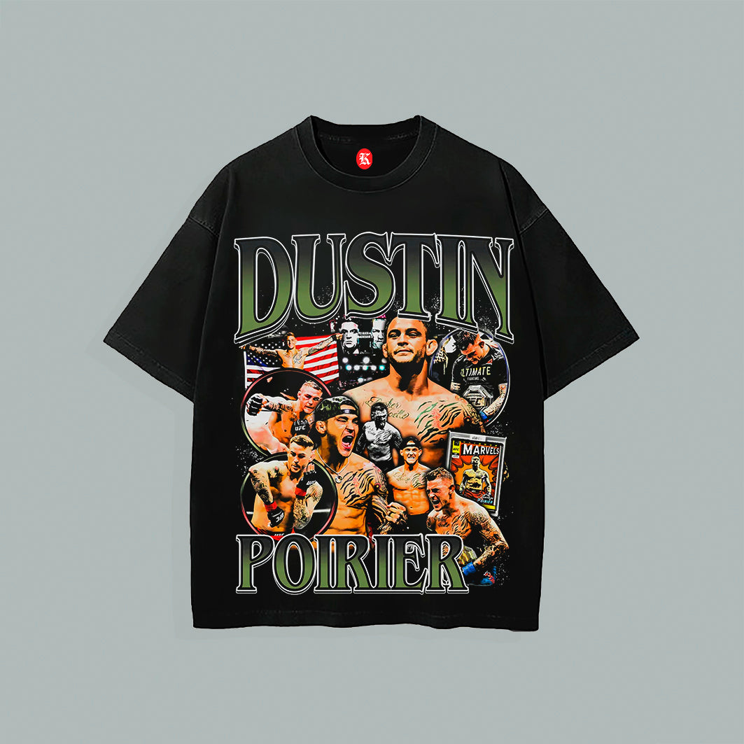 DUSTIN POIRIER BLACK TEE