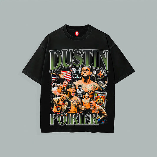 DUSTIN POIRIER BLACK TEE