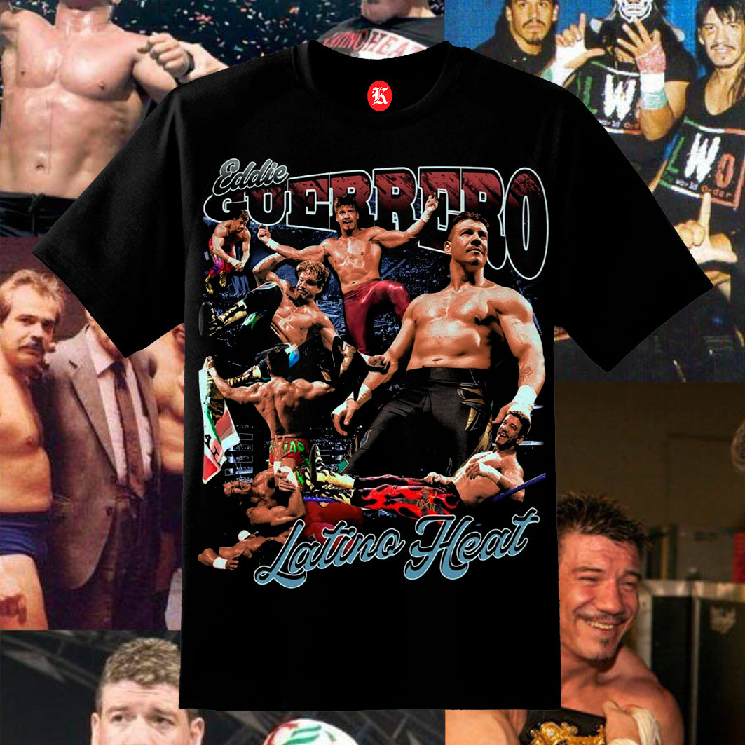 EDDIE GUERRERO BLACK TEE