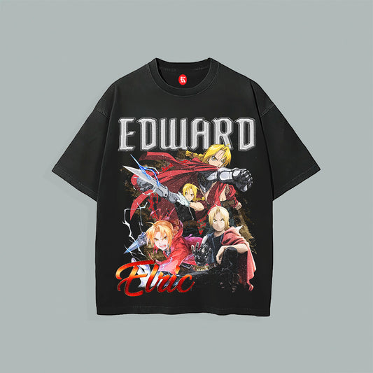 FULLMETAL ALCHEMIST: EDWARD ELRIC BLACK TEE