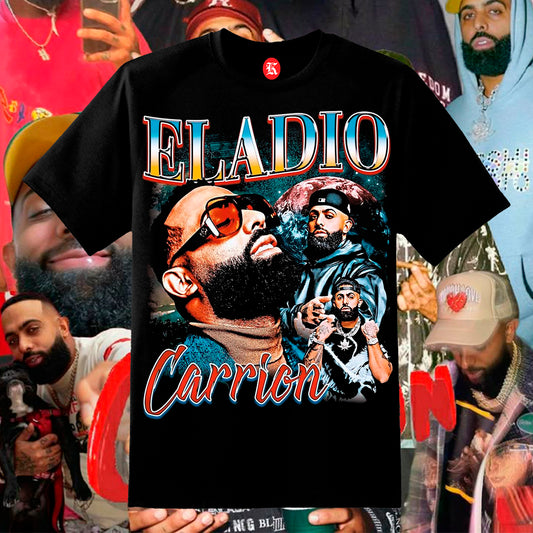 ELADIO CARRION V2 BLACK TEE