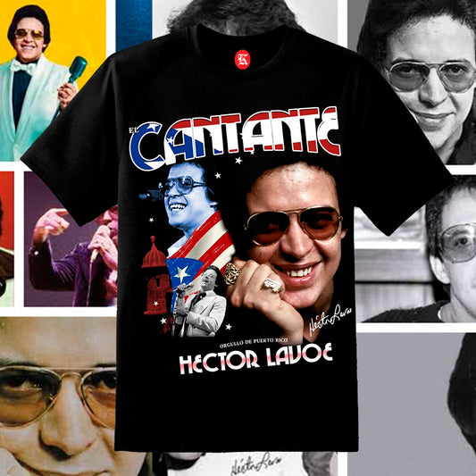 HECTOR LAVOE BLACK TEE
