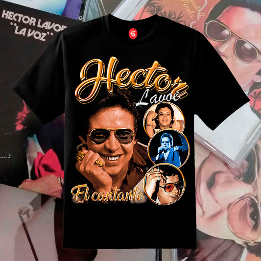 HECTOR LAVOE V2 BLACK TEE
