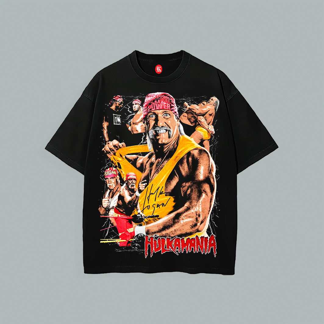 HULK HOGAN BLACK TEE
