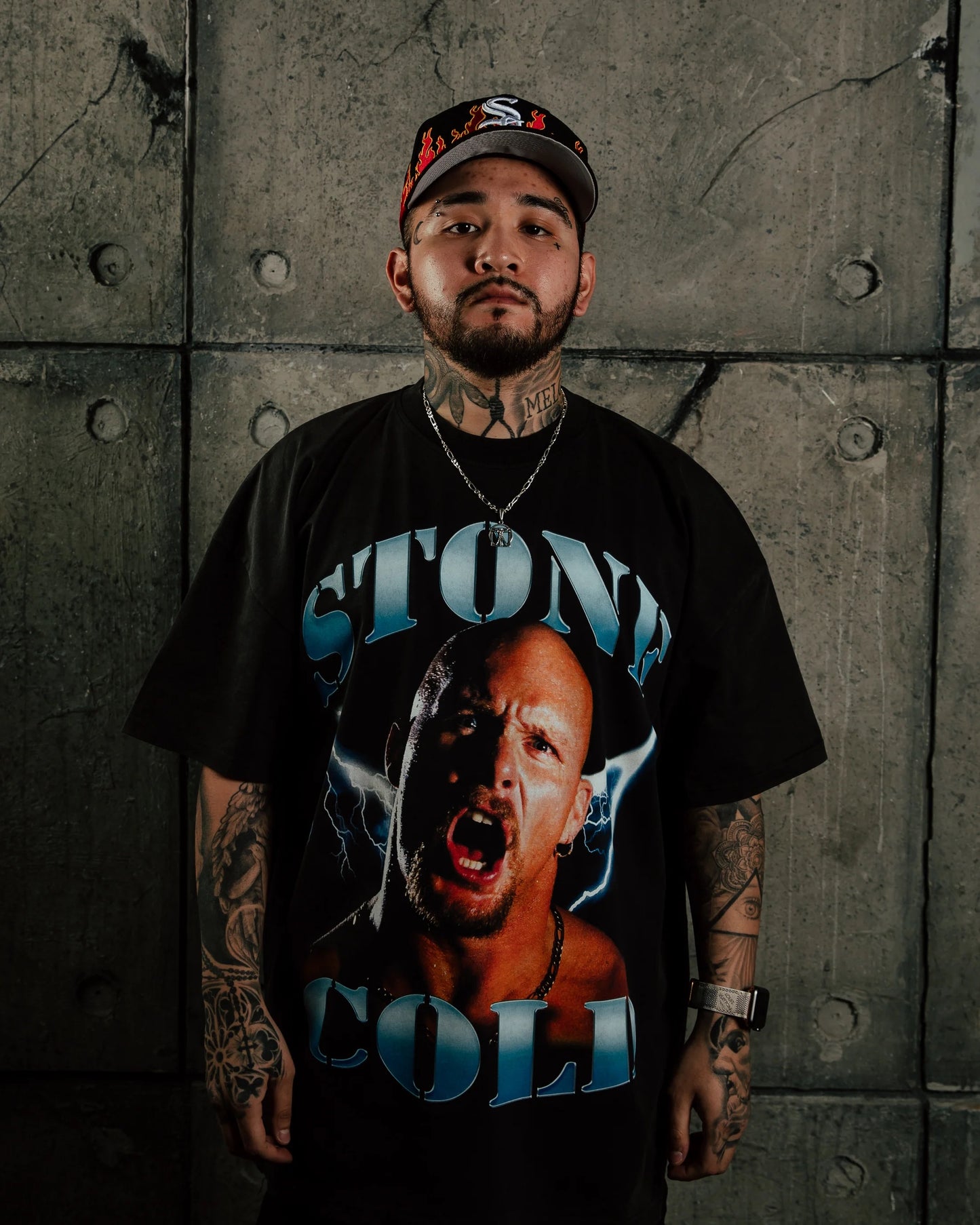 STONE COLD V2 BLACK TEE