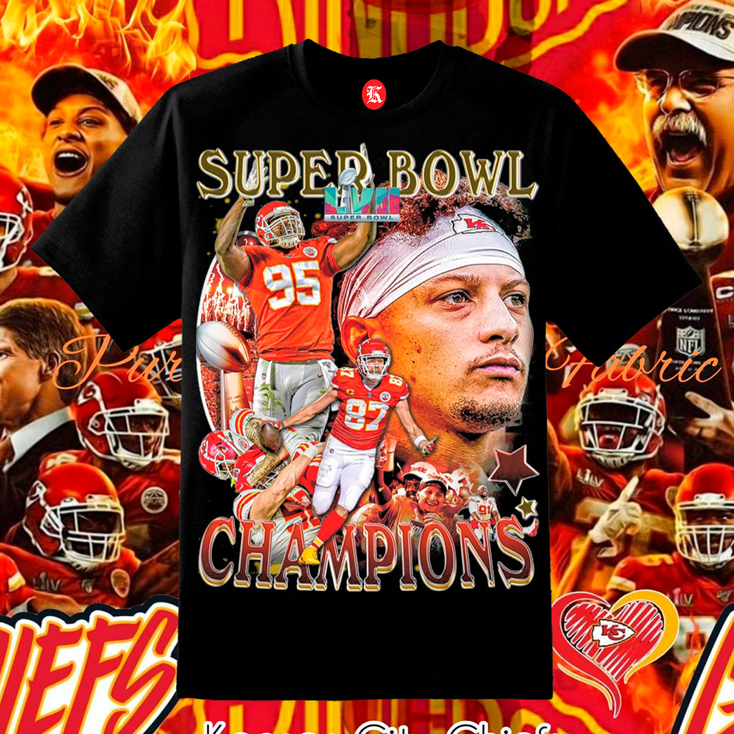 CHIEFS BLACK TEE