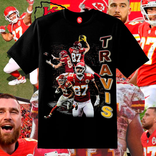 TRAVIS KELCE V2 BLACK TEE